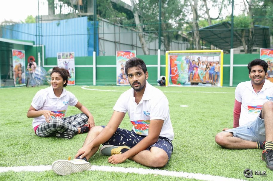 Kerintha-Movie-Team-At-Bubble-Soccer-Event